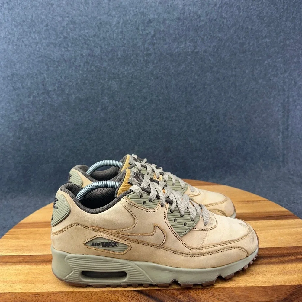 Nike Air Max 90 Winter PRM Flax Wheat GS Sz 4.5Y Womens Sz 6 Wheat 943747-700